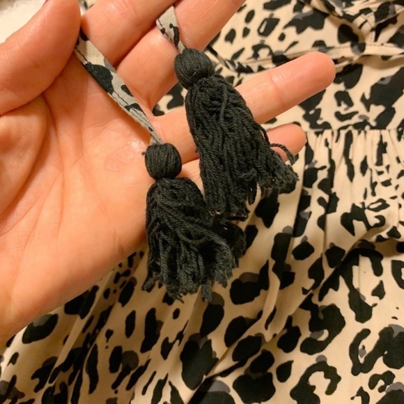 Auguste Heavenly Creatures Mini Dress Boho Cheetah animal print - Picture 8 of 15